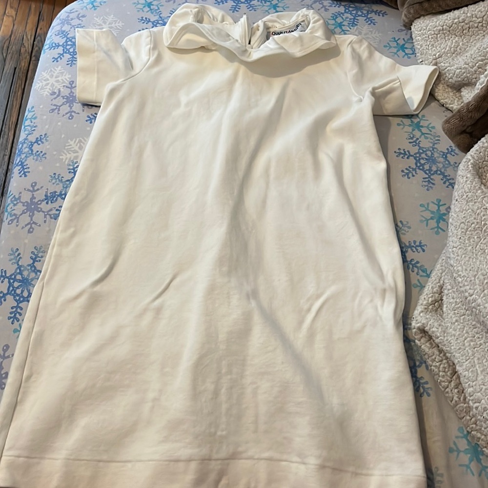 Charles Anastase 1979 white dress
